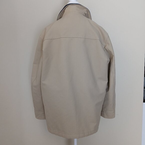 Maserati Blouson Utility Jacket Beige Size Medium - Picture 2 of 11